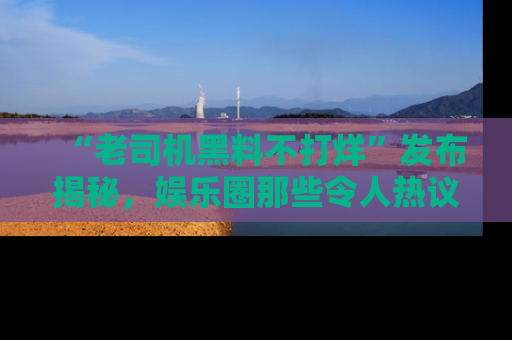 “老司机黑料不打烊”发布揭秘,娱乐圈那些令人热议的黑暗秘密!