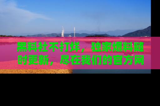 黑料社不打烊，独家爆料随时更新，尽在我们的官方网站网址！