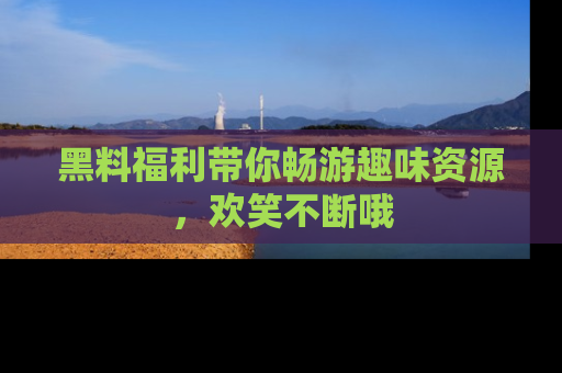 黑料福利带你畅游趣味资源，欢笑不断哦