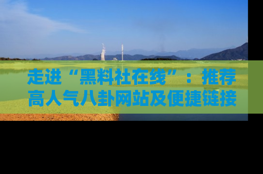 走进“黑料社在线”:推荐高人气八卦网站及便捷链接的全面指南